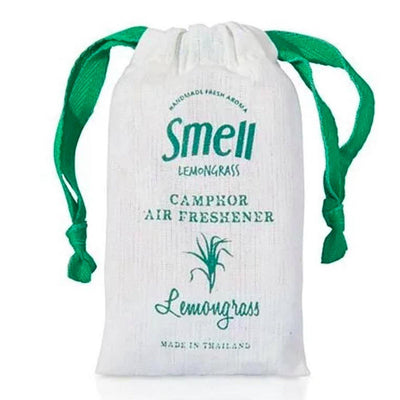 Smell Lemongrass ハンドメイドカンファー芳香剤/ 蚊よけ（レモングラス）30g