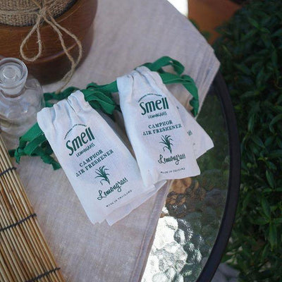 Smell Lemongrass Handmade Camphor Air Freshener/Mosquito Repellent (Lemongrass) 30g - LMCHING Group Limited