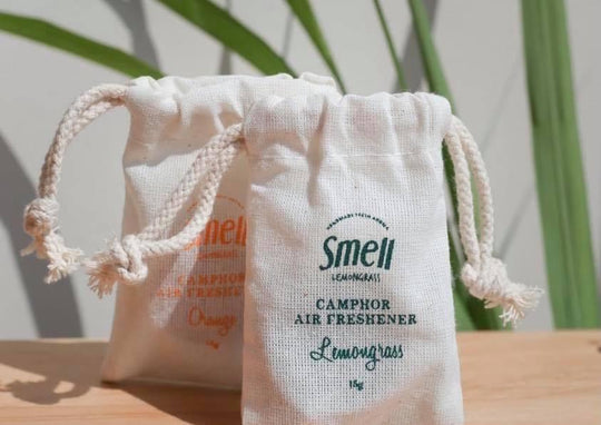 smell LEMONGRASS Handmade Camphor Air Freshener/Mosquito Repellent (Lemongrass) Mini Size 15g - LMCHING Group Limited