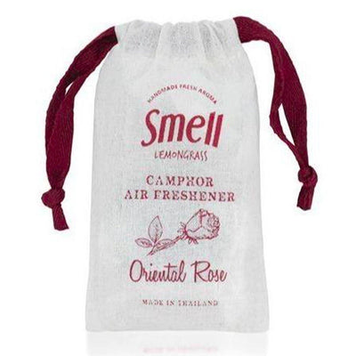 Smell Lemongrass Penyegar Udara Kapur Barus Buatan Tangan/Penghalau Nyamuk (Mawar Oriental) 30g