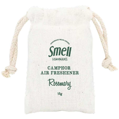 Smell Lemongrass Deodorante per ambienti / repellente antizanzare fatto a mano con canfora (rosmarino) mini 15g