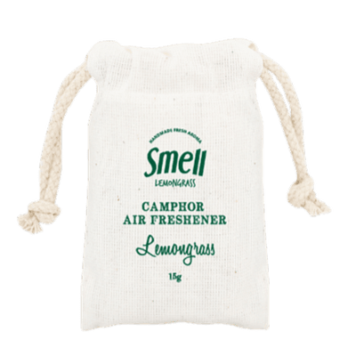 Smell Lemongrass Handmade Camphor Air Freshener/Mosquito Repellent Set Mini Size (Lemongrass) 15g x 5 pieces - LMCHING Group Limited