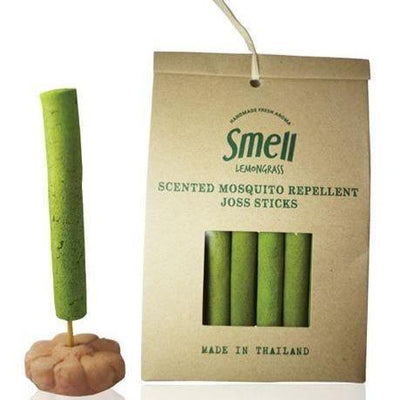Smell Lemongrass Bâtons de mousse anti-moustiques parfumés à la citronnelle faits main 13 unités/boîte