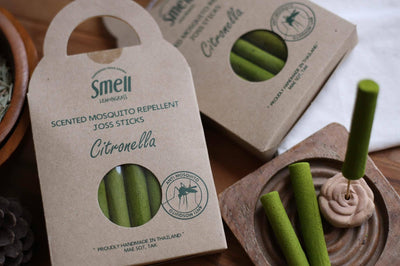 Smell Lemongrass Handmade Citronella Scented Mosquito Repellent Joss Sticks 13pcs/box - LMCHING Group Limited