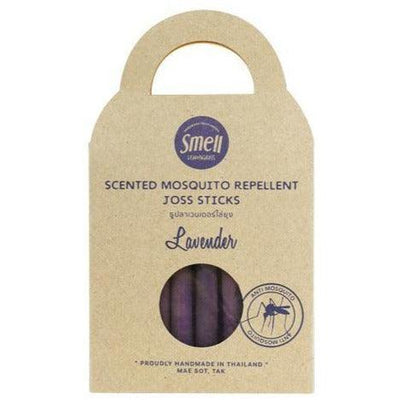smell LEMONGRASS Nhang Thơm Đuổi Muỗi Hương Hoa Oải Hương Handmade Lavender Scented Mosquito Repellent Joss Sticks 13 Cây/Hộp