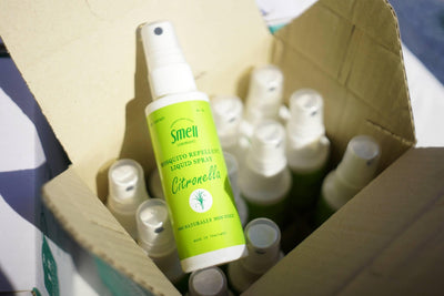 smell LEMONGRASS Handmade Mosquito Repellent Liquid Spray Set (Citronella) 60ml x 4 bottles - LMCHING Group Limited