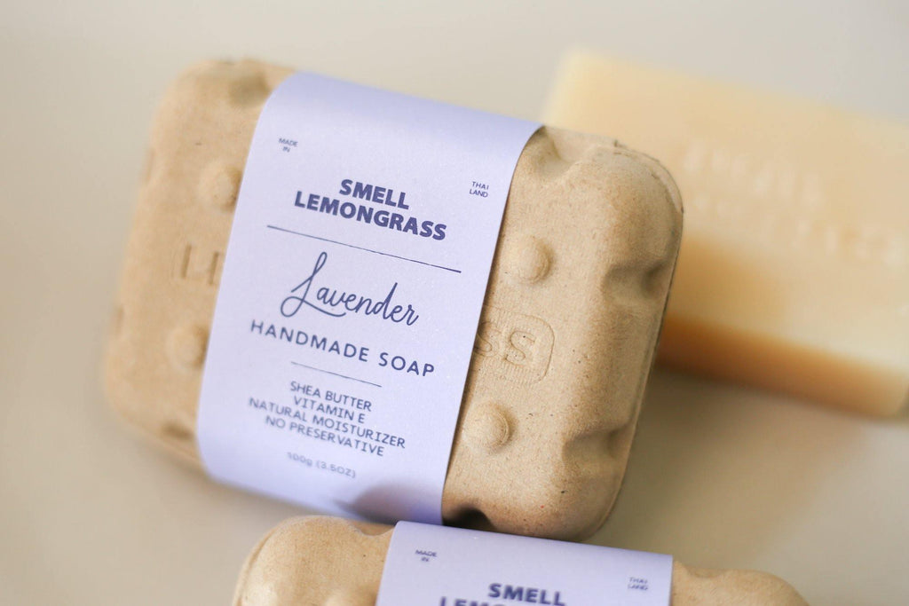 smell LEMONGRASS Lavender Handmade Soap 100g - LMCHING Group Limited