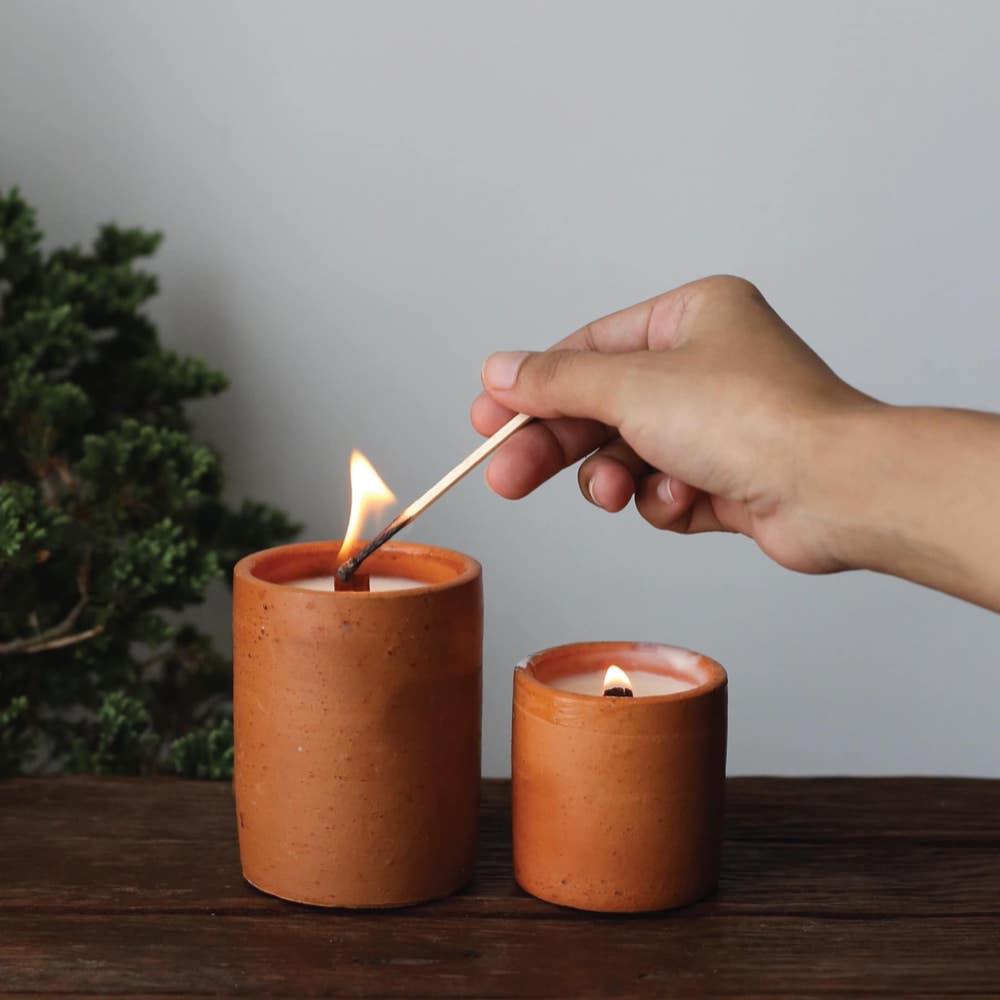 smell LEMONGRASS Mosquito Repellent Soy Wax Candle (Lavender) - LMCHING Group Limited