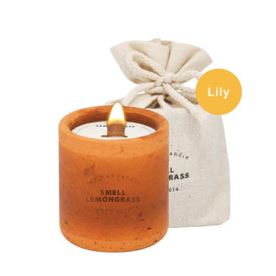 smell LEMONGRASS Mosquito Repellent Soy Wax Candle (Lily) - LMCHING Group Limited