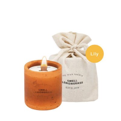 smell LEMONGRASS Mosquito Repellent Soy Wax Candle (Lily) - LMCHING Group Limited