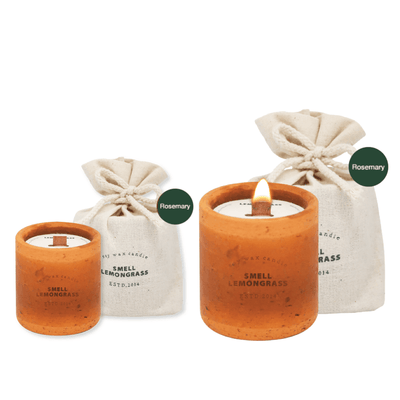 Smell Lemongrass Lilin Kedelai Pengusir Nyamuk (Rosemary)