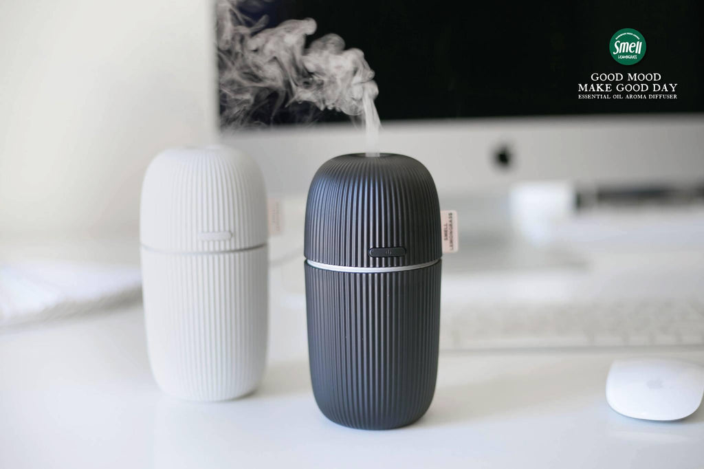 smell LEMONGRASS USB Essential Oil Aroma Diffuser Machine (Black) 1pc - LMCHING Group Limited