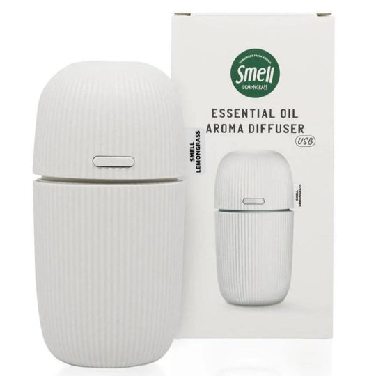 smell LEMONGRASS USB Essential Oil Aroma Diffuser Machine (White) 1pc - LMCHING Group Limited