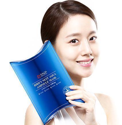 SNP Bird's Nest Aqua Ampoule Mask 10pcs - LMCHING Group Limited