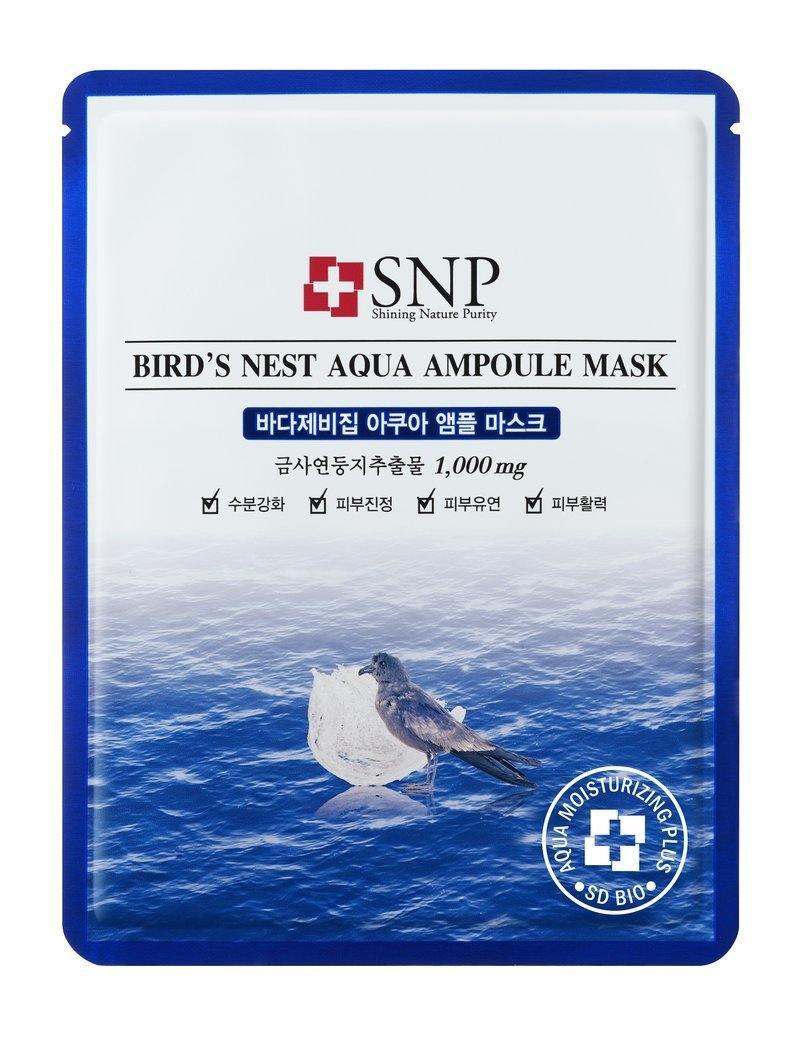 SNP Bird's Nest Aqua Ampoule Mask 10pcs - LMCHING Group Limited