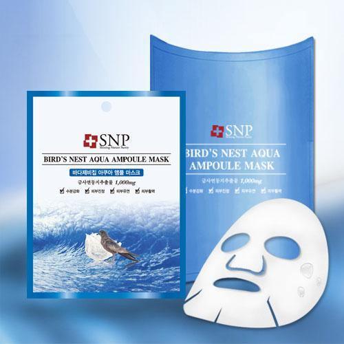 SNP Bird's Nest Aqua Ampoule Mask 10pcs - LMCHING Group Limited