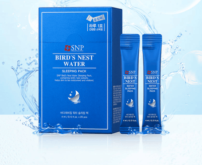 SNP Bird'S Nest Water Sleeping Pack - Moisturizing 4ml x 20 - LMCHING Group Limited