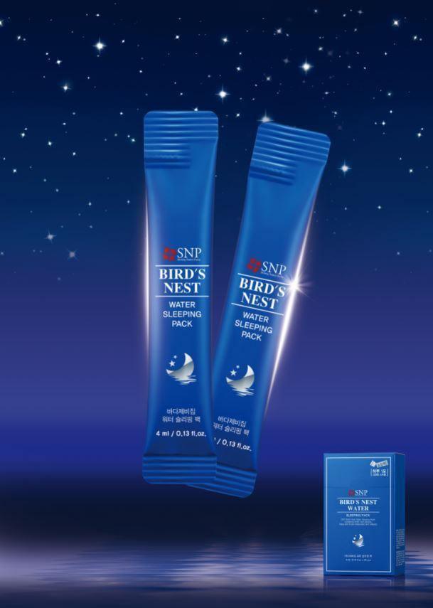 SNP Bird'S Nest Water Sleeping Pack - Moisturizing 4ml x 20 - LMCHING Group Limited
