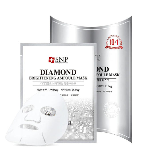 SNP Diamond Brightening Ampoule Sheet Mask 25ml x 10 - LMCHING Group Limited