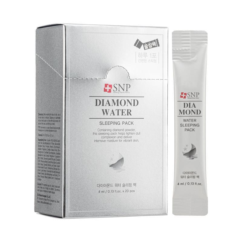 SNP Diamond Hyaluronic Acid Water Sleeping Pack - Brightening 4ml x 20 pieces - LMCHING Group Limited