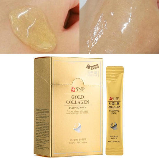 SNP Gold Collagen Water Night Repair Sleeping Pack - Anti Aging 4ml x 20 pieces - LMCHING Group Limited