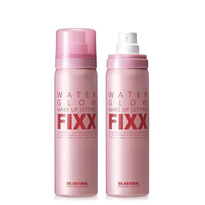 So Natural Water Glow Spray Fixador de Maquiagem FIXX 75ml