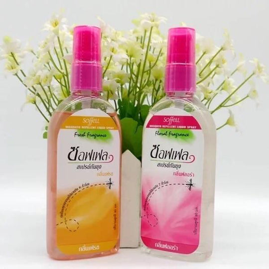 SOFFELL Mosquito Repellent Liquid Spray (Floral) 80ml - LMCHING Group Limited