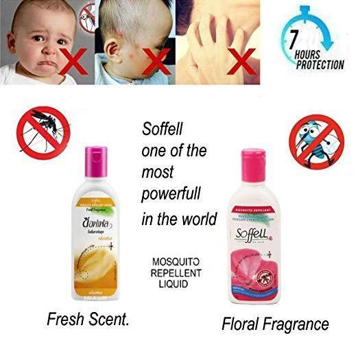SOFFELL Mosquito Repellent Lotion (Floral Scent) 60ml - LMCHING Group Limited