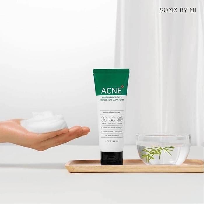 Some By Mi 30 Days Miracle Acne Cleansing Foam (AHA, BHA & PHA) 100ml - LMCHING Group Limited