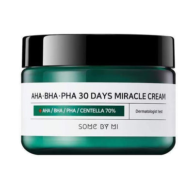 Some By Mi Crème miracle apaisante 30 jours (AHA, BHA & PHA) 60 g