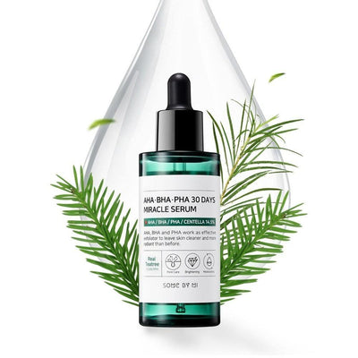 Some By Mi 30 Days Tea Tree Serum Pembersih Akne (AHA, BHA & PHA) 50ml