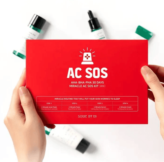 Some By Mi AHA, BHA, PHA 30 Days Miracle AC SOS Kit (4 items) - LMCHING Group Limited