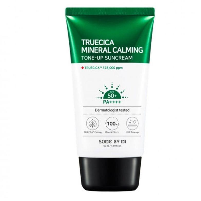 SOME BY MI Truecica Mineral Calming Tone-Up Suncream SPF 50+ PA++++ 50ml - LMCHING Group Limited