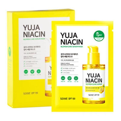 Some By Mi Yuja Niacin Mascarilla con sérum anti imperfecciones 5uds