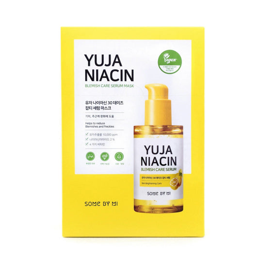 Some By Mi Yuja Niacin Blemish Care Serum Mask 5pcs - LMCHING Group Limited