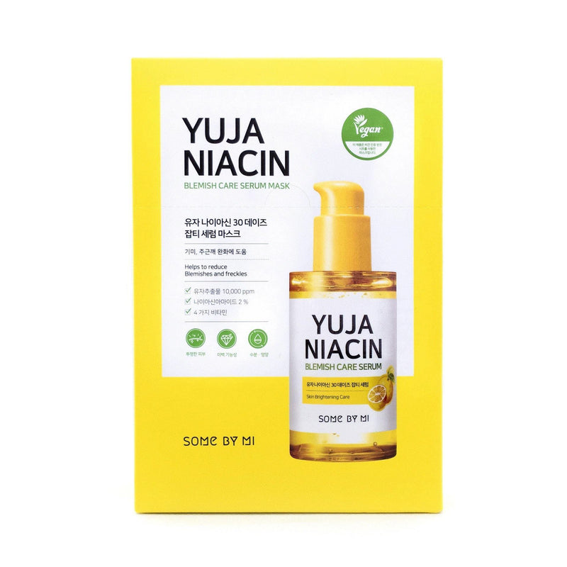 Some By Mi Yuja Niacin Blemish Care Serum Mask 5pcs - LMCHING Group Limited
