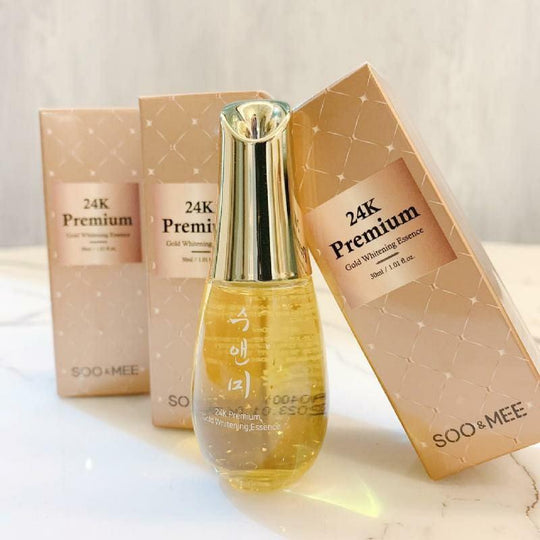 SOO & MEE 24K Premium Gold Whitening Essence 30ml - LMCHING Group Limited