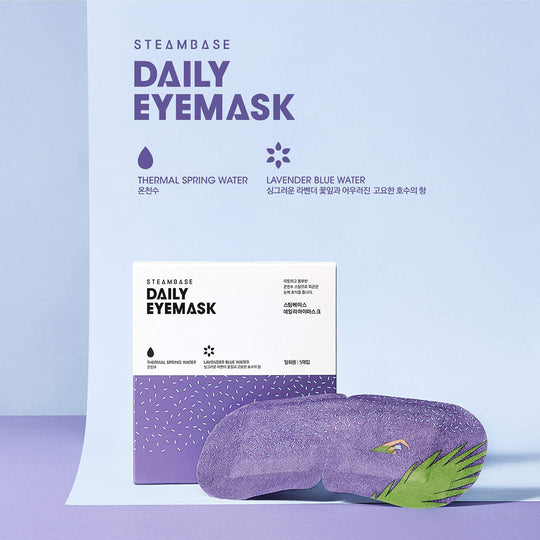 STEAMBASE Lavender Aromatherapy Warm Steam Daily Eye Mask 5pcs - LMCHING Group Limited