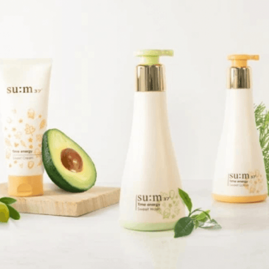 SU:M37 Time Energy Sweet Special Set (Wash 250ml + Lotion 250ml + Cream 40ml) - LMCHING Group Limited