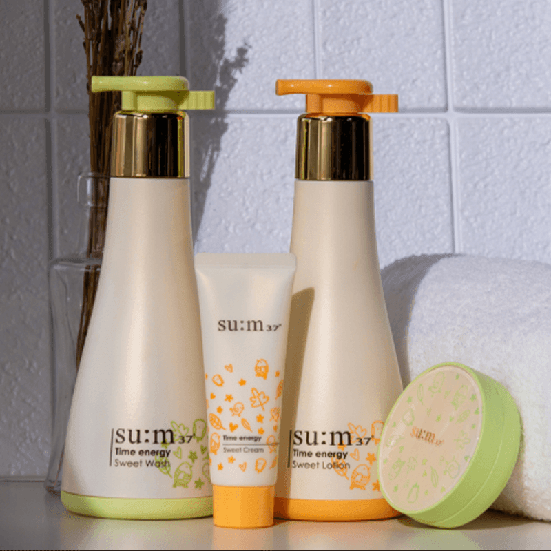 SU:M37 Time Energy Sweet Special Set (Wash 250ml + Lotion 250ml + Cream 40ml) - LMCHING Group Limited