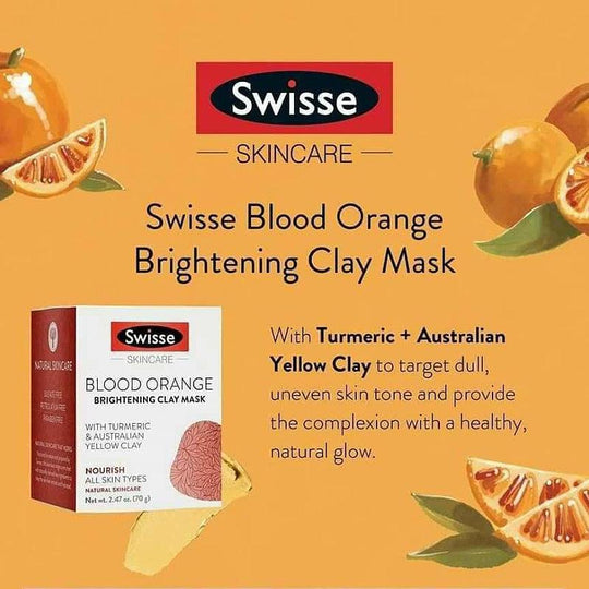 Swisse Blood Orange Brightening Clay Mask 70g - LMCHING Group Limited