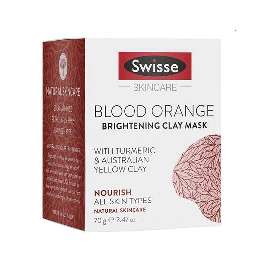 Swisse Blood Orange Brightening Clay Mask 70g - LMCHING Group Limited