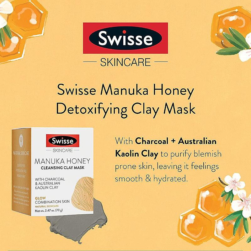 Swisse Manuka Honey Detoxifying Clay Mask 70g - LMCHING Group Limited