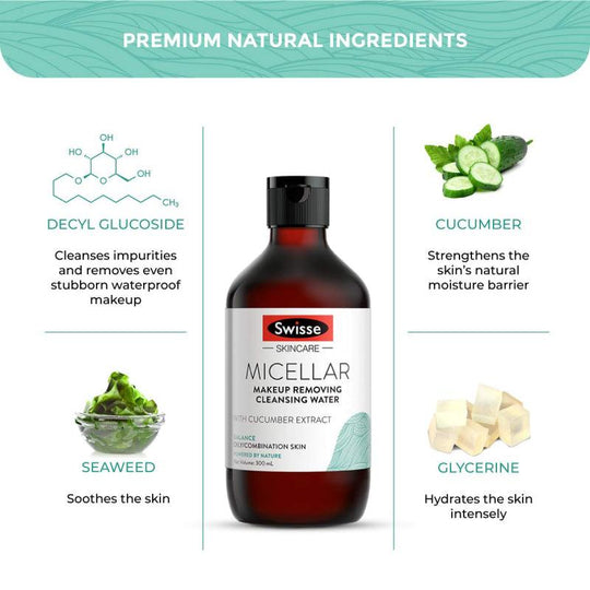 Swisse Micellar Makeup Removing Cleansing Water 300ml - LMCHING Group Limited