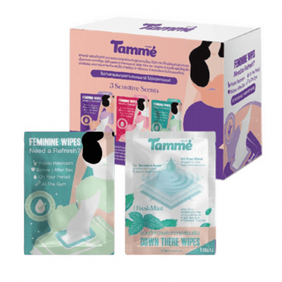 Tamme 女性私密湿纸巾 (清新薄荷) 20片