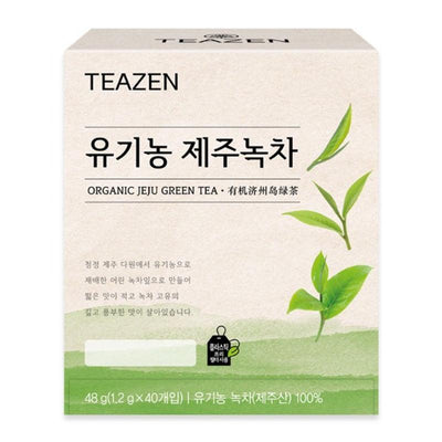 TEAZEN Té verde orgánico de Jeju 1.2g x 40