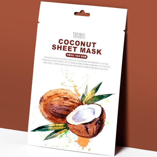 tenzero Coconut Sheet Mask (Nutrients) 25g x 10 - LMCHING Group Limited
