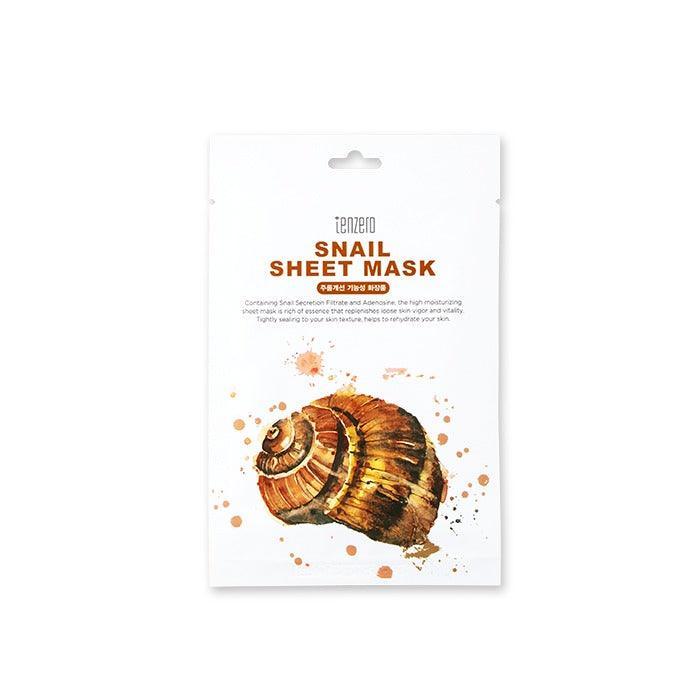 Tenzero Snail Sheet Mask (Nutrients) 25g x 10 - LMCHING Group Limited