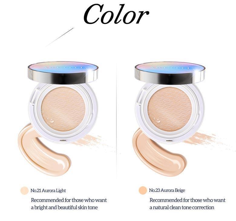 The Artcell Aurora Pearl Tension Cushion + Refill 16g - SPF50+ PA++++ (No.21 Aurora Light) - LMCHING Group Limited