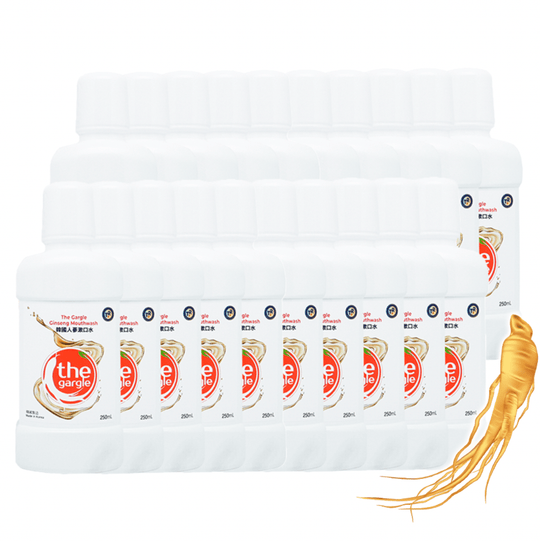 The Gargle Oral Care Ginseng Flavored Stain Remover Mouthwash Set 250ml x 20 - LMCHING Group Limited
